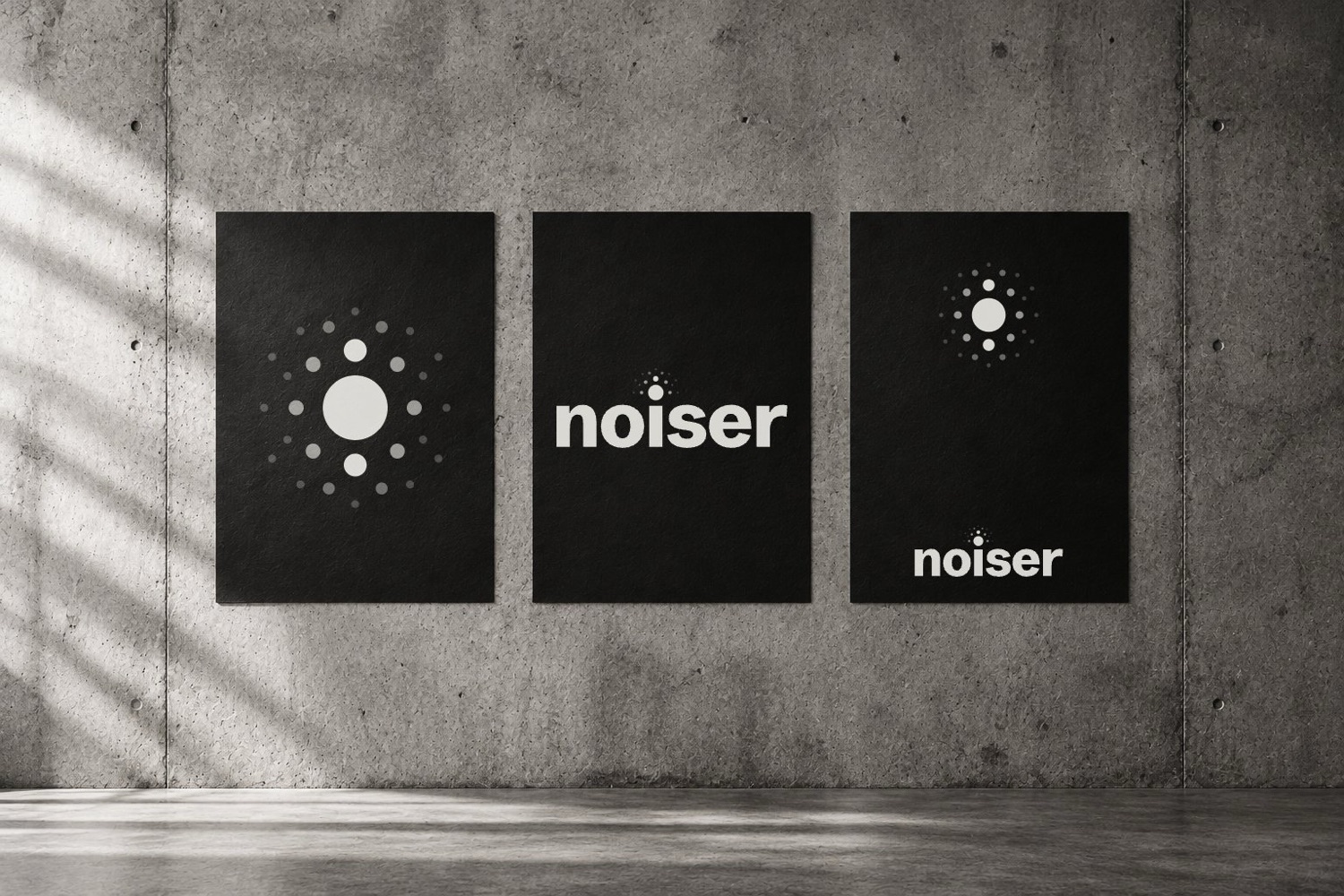Noiser posters on a wall